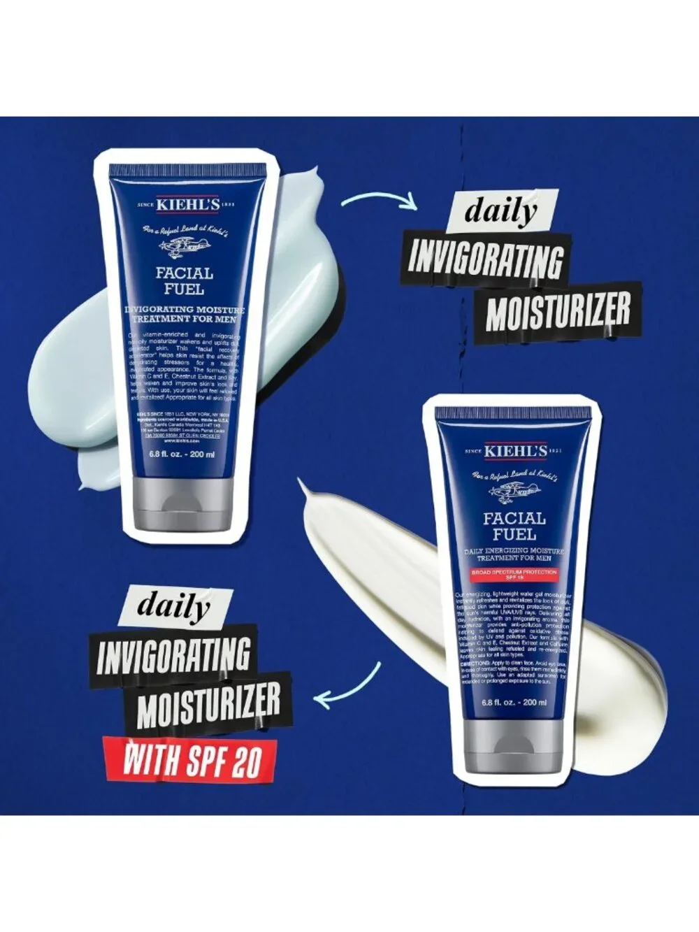 Energizing Men's Facial Moisturizer - Hydrating, Revitalizing, All Skin Types